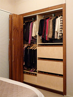 Black Walnut Wardrobe