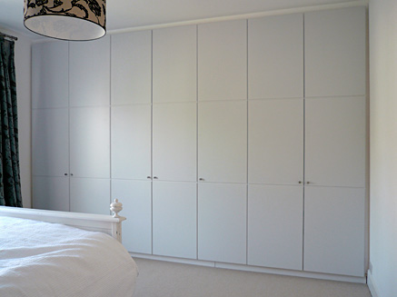 White Painted Wardrobe