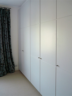 White Painted Wardrobe