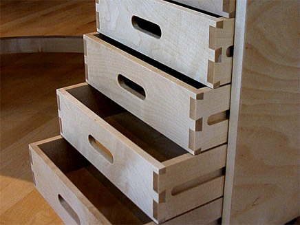 Moveable Pedestal Drawers